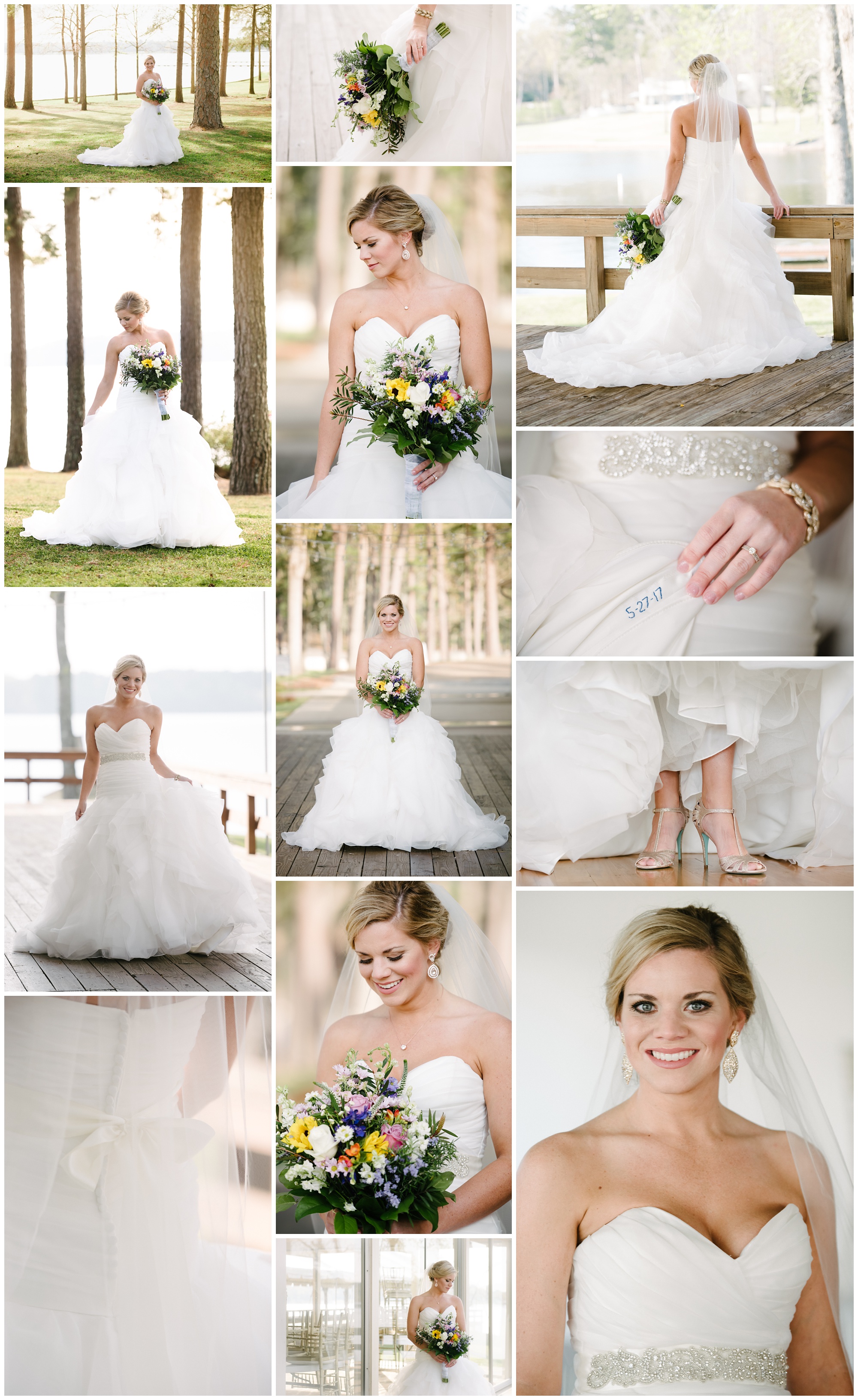Candace Pair | East Texas Wedding Photographer | Tyler, TX | Lake Tyler Petroleum Club | Bridal Portraits