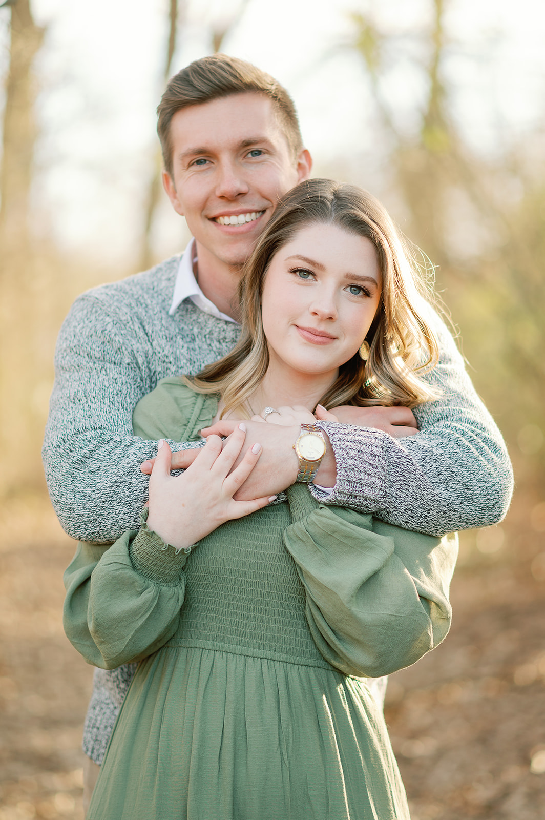 Engagement pictures by Candace Pair of East Texas Couple